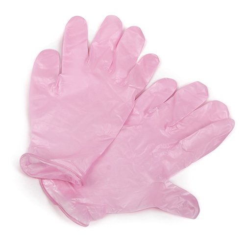 Pink Pearl Nitrile Gloves (9)